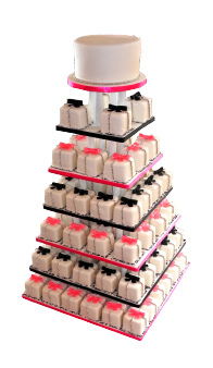 Gift Boxes Tiered Cake